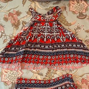 Crop top and shorts set